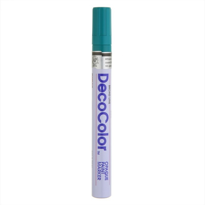 Marvy Uchida® DecoColor® Paint Marker, Broad Tip, 300-S, Teal #73