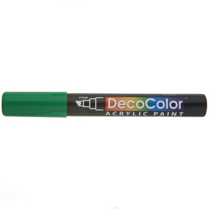 Marvy Uchida® DecoColor® Acrylic Paint Marker, 315-S, Chisel Tip, Green #4