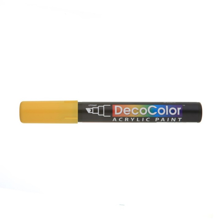 Marvy Uchida® DecoColor® Acrylic Paint Marker, 315-S, Chisel Tip, Yellow #5