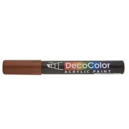 Marvy Uchida® DecoColor® Acrylic Paint Marker, 315-S, Chisel Tip, Brown #6