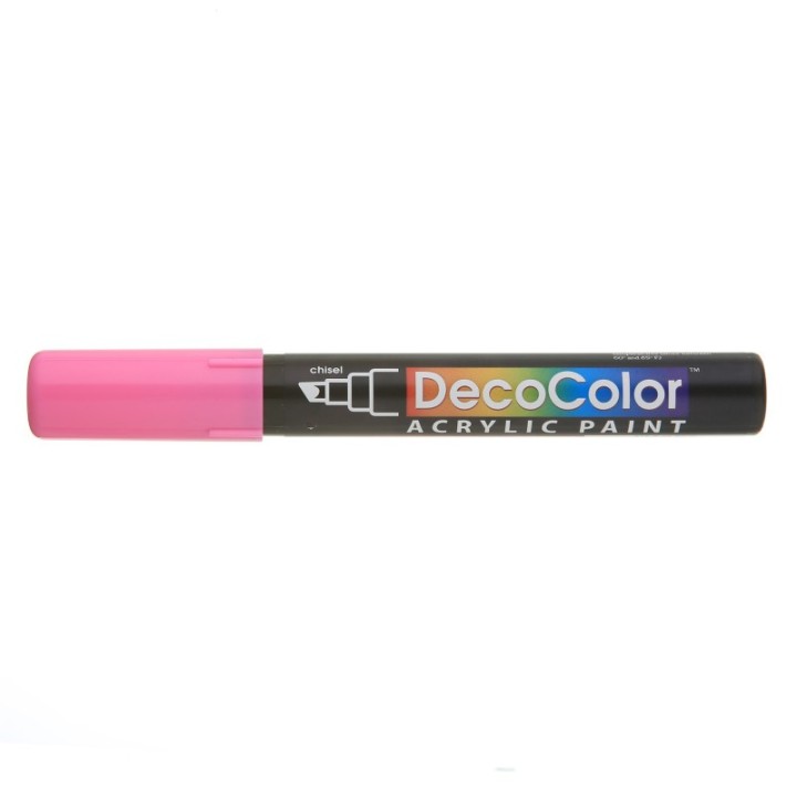 Marvy Uchida® DecoColor® Acrylic Paint Marker, 315-S, Chisel Tip, Pink #9
