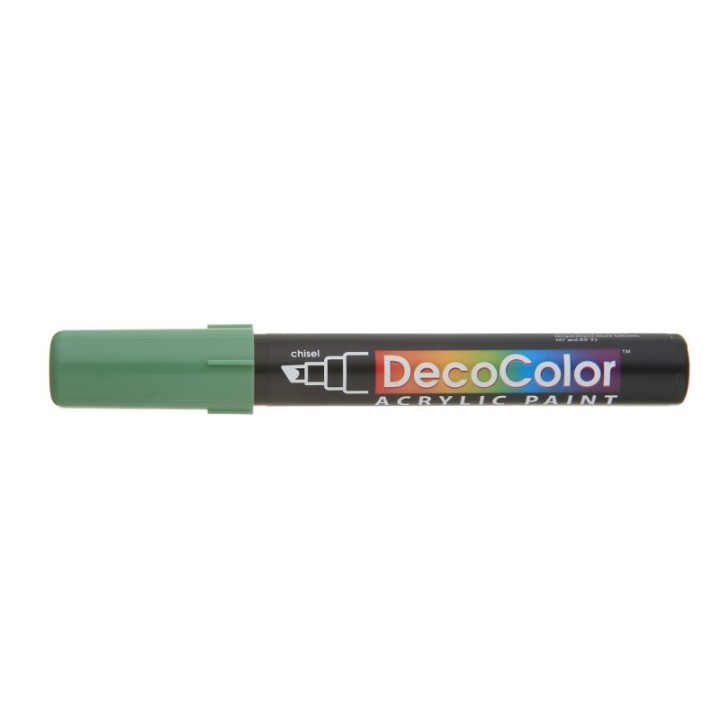 Marvy Uchida® DecoColor® Acrylic Paint Marker, 315-S, Chisel Tip, Jade Green #102