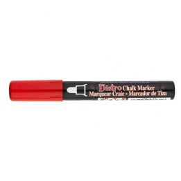Marvy Uchida® Bistro Chalk Marker Broad Tip, 480-S, Red