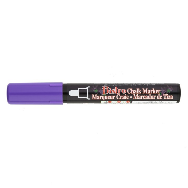 Marvy Uchida® Bistro Chalk Marker Broad Tip, 480-S, Violet