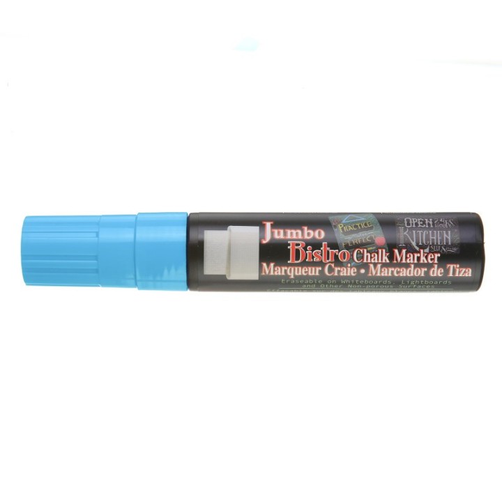 Marvy Uchida® Jumbo Bistro Chalk Marker, 481-S, Fluorescent Blue