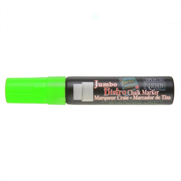 Marvy Uchida® Jumbo Bistro Chalk Marker, 481-S, Fluorescent Green
