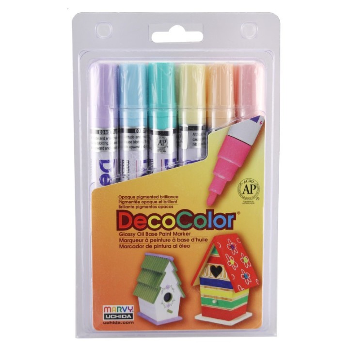 Marvy Uchida® DecoColor® Paint Marker, Broad, Set B