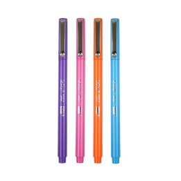 Marvy Uchida® Le Pen® Drawing Pens, Brilliant Colors, 0.3 mm Tip, Set of 4