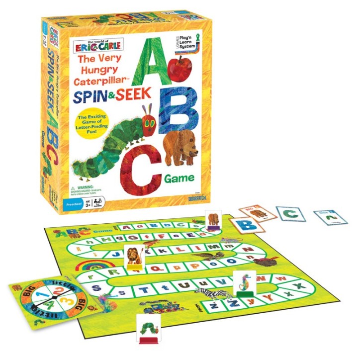 Briarpatch® The Very Hungry Caterpillar™ Spin & Seek ABC Game