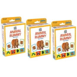 Briarpatch® The World of Eric Carle™ Animal Rummy Card Game, Pack of 3