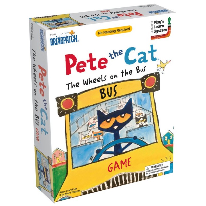 Briarpatch® Pete the Cat® Wheels on the Bus Game