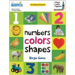 Briarpatch® First 100 Numbers Colors Shapes™ Bingo Game