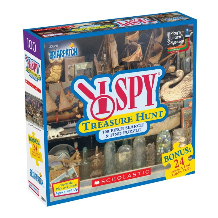 Briarpatch® I SPY® Treasure Hunt 100-Piece Search and Find Puzzle
