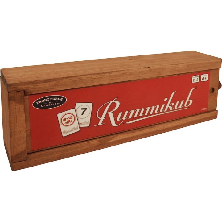 University Games Rummikub Wooden Case