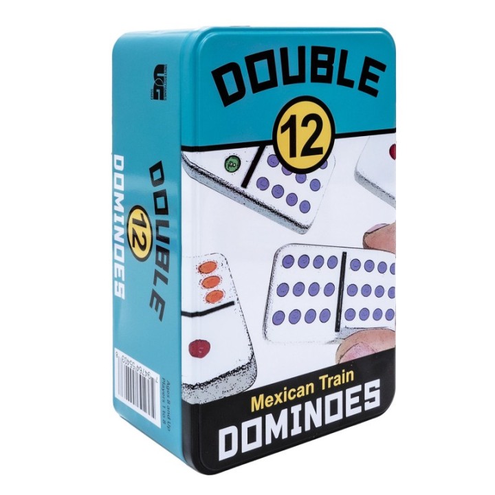 University Games Double 12 Mexican Train Dominoes