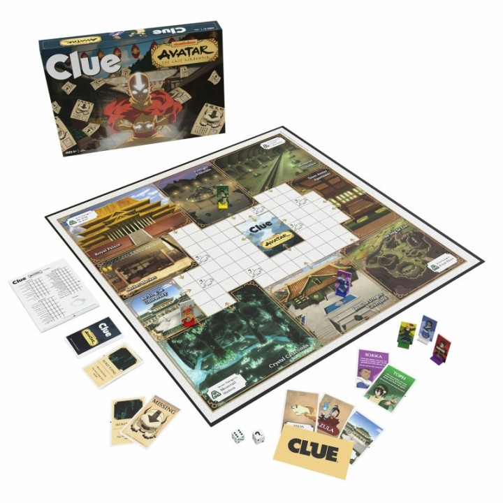 USAopoly CLUE® Avatar The Last Airbender Board Game