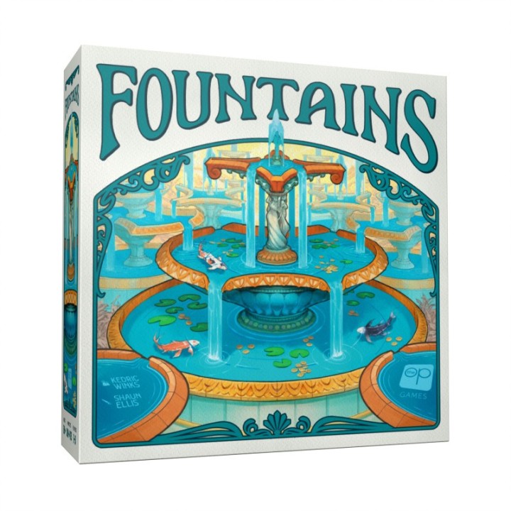 USAopoly Fountains Board Game