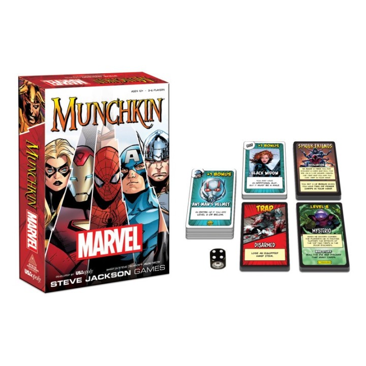USAopoly MUNCHKIN®: Marvel Edition Card Game