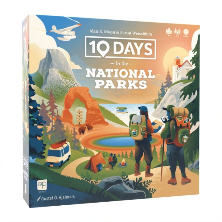 USAopoly 10 Days In The National Parks Board Game