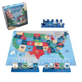 USAopoly 10 Days In The USA® Board Game