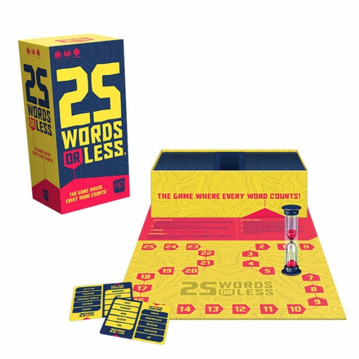 USAopoly 25 Words or Less, Board Game
