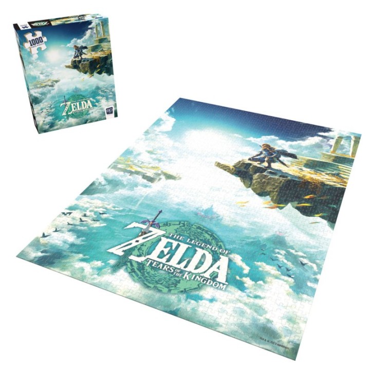 USAopoly The Legend of Zelda Tears of the Kingdom Puzzle, 1000 Pieces
