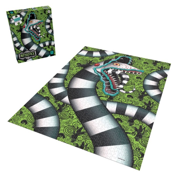 USAopoly Beetlejuice Sandworm! Puzzle, 1000 Pieces