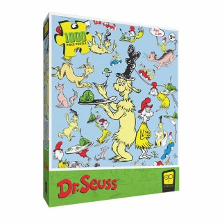 USAopoly Puzzle Dr. Seuss "Green Eggs And Ham"
