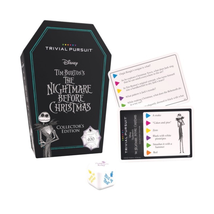 USAopoly TRIVIAL PURSUIT®: Disney Tim Burton's The Nightmare Before Christmas Collector's Edition Board Game