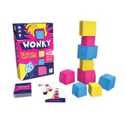 USAopoly Wonky™: The Crazy Cubes Card Game