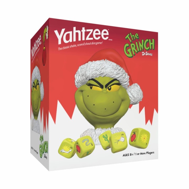 USAopoly YAHTZEE® The Grinch Dice Rolling Game