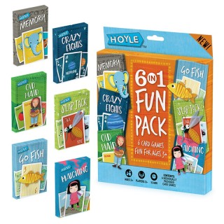 Hoyle 6 in 1 Fun Pack Classic Children's Games