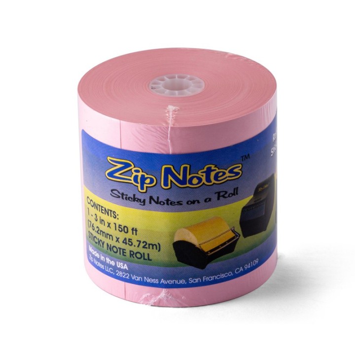 Zip Notes Zip Notes Refill Paper, Pink