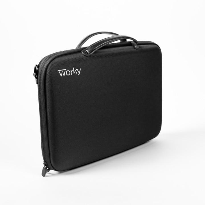 Worky™ Office Everywhere Portable Briefcase Workstation, Black