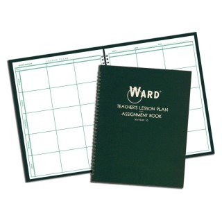 WARD® Teacher Lesson Plan/Assignment Book, 6 Period, 44 Weeks