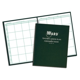 WARD® Teacher Lesson Plan/Assignment Book, 8 Period, 44 Weeks