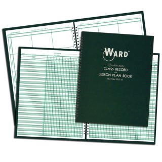 WARD® Combination 9-10 Week Class Record + 6 Period Lesson Plan Book