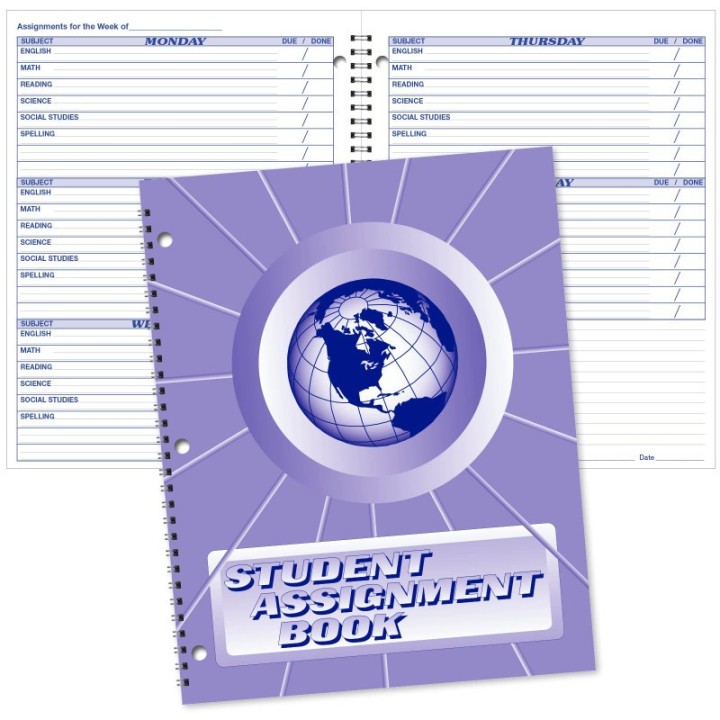 WARD® Student Assignment Book