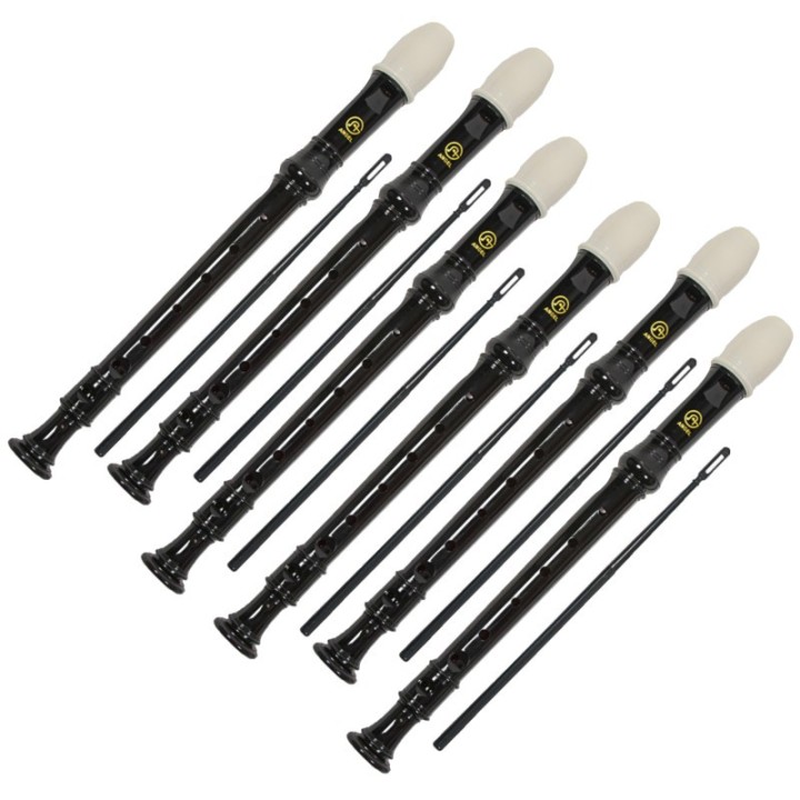Westco Educational Products Soprano Recorder, Pack of 6