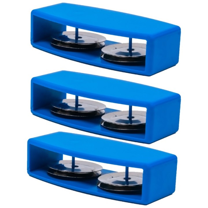 Westco Educational Products Palm Jingle, Blue, Pack of 3