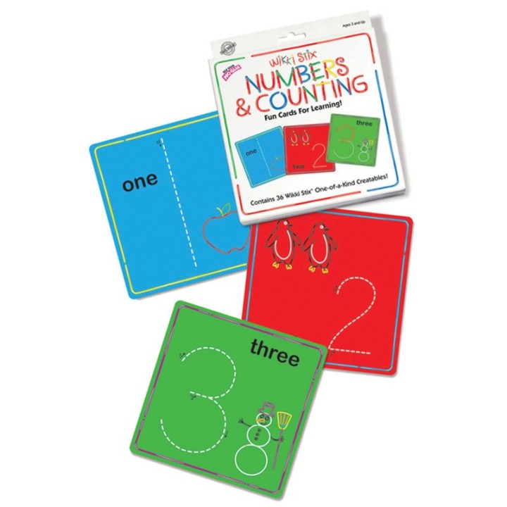 Wikki Stix® Numbers & Counting Cards Set