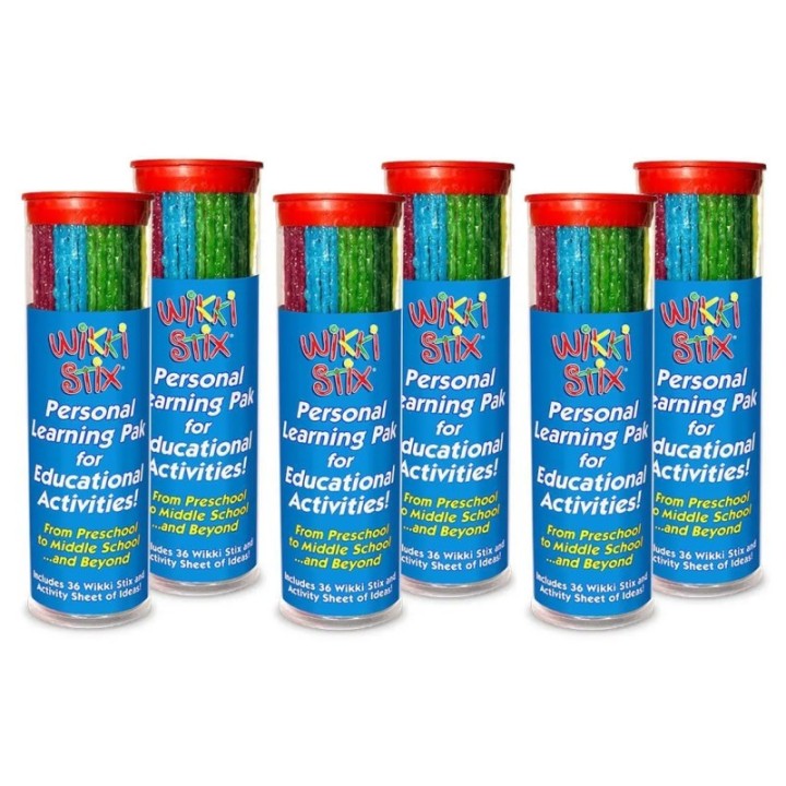 Wikki Stix® Personal Learning Pak, Pack of 6