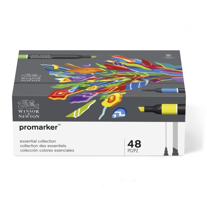 Winsor & Newton Promarker™ Essential Collection, Set of 48