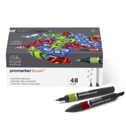 Winsor & Newton Promarker™ Brush, Essential Collection. Set of 48