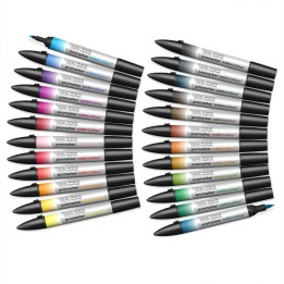 Winsor & Newton Promarker™ Watercolor, Basic Collection, Set of 24