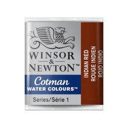 Winsor & Newton Cotman Watercolor Paint, Half Pan, Indian Red
