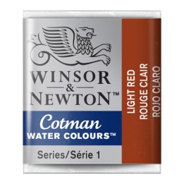 Winsor & Newton Cotman Watercolor Paint, Half Pan, Light Red