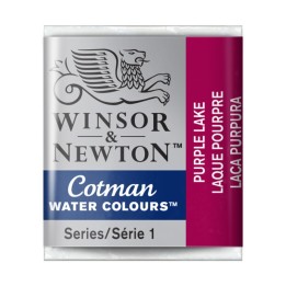 Winsor & Newton Cotman Watercolor Paint, Half Pan, Purple Lake
