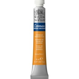 Winsor & Newton Cotman Watercolor Paint, 8 mL Tube, Cadmium Orange Hue