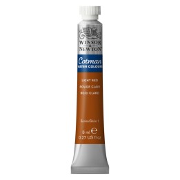 Winsor & Newton Cotman Watercolor Paint, 8 mL Tube, Light Red